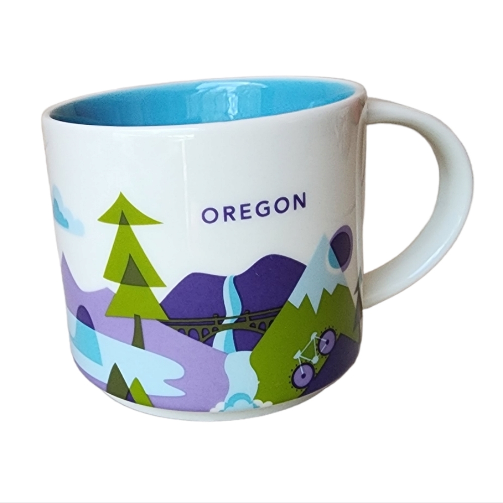 Starbucks Oregon You Are Here Collection - Good Used Condition